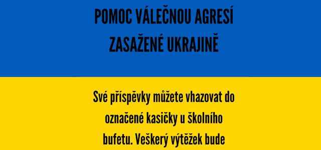 Sbírka na pomoc Ukrajině