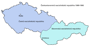 Mapa ČSSR