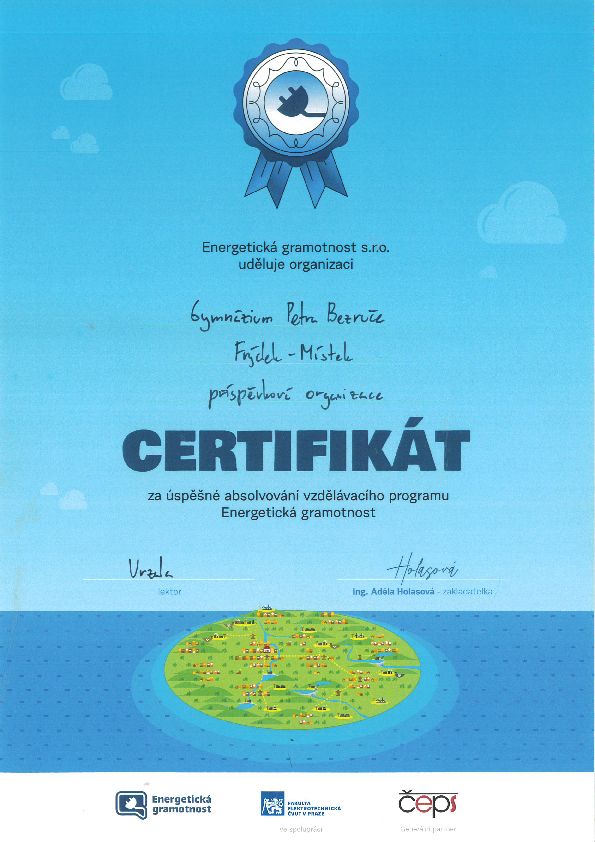 Certifikát